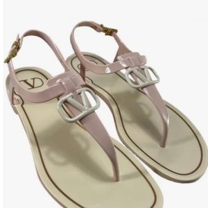 Valentino Garavani Women Vlogo Flat Sandals